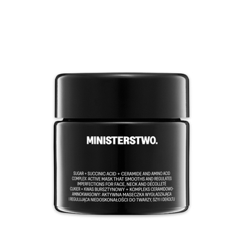 Cukier - wygładzająca maska do twarzy