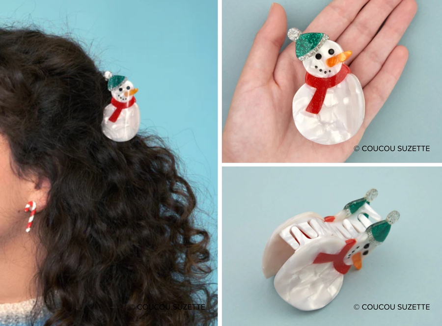 Klamra do włosów - bałwanek COUCOU SUZETTE®