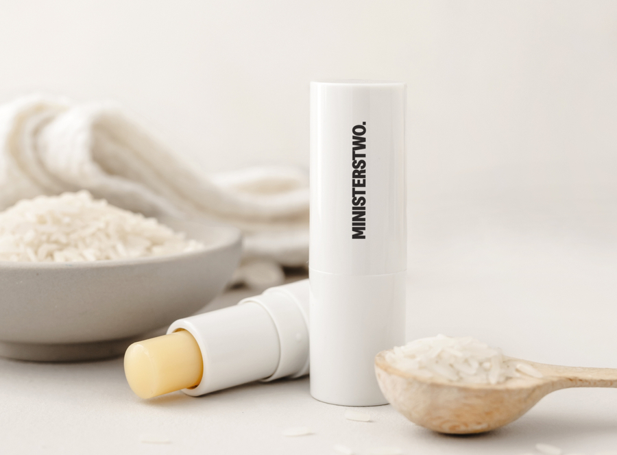 Ryż - hipoalergiczna, ochronna pomadka do ust