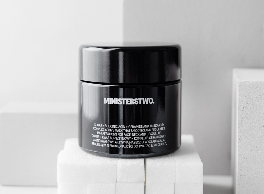 sugar: smoothing face mask