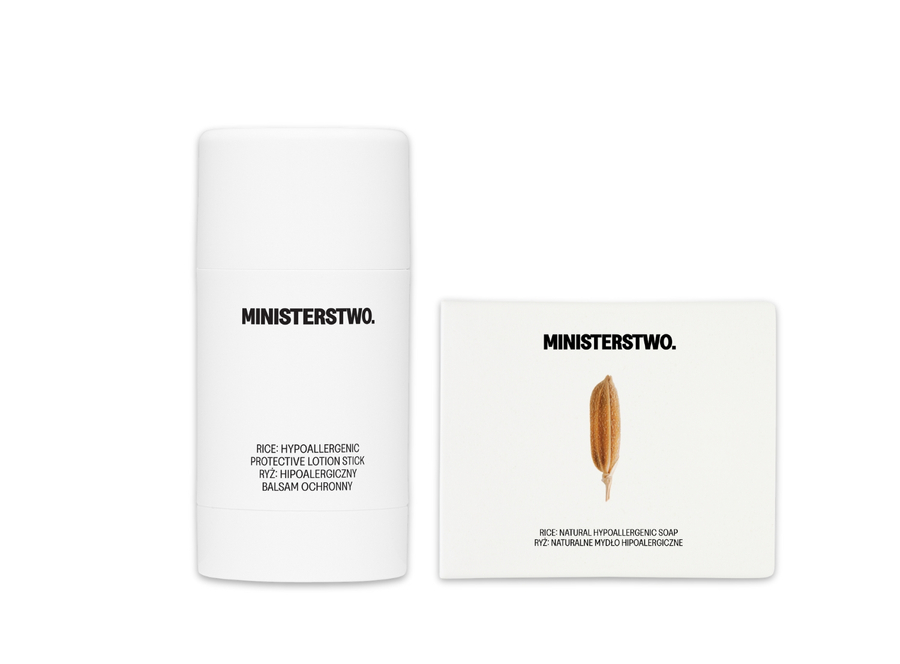 Zestaw hipoalergiczny: mydło + balsam do ciała