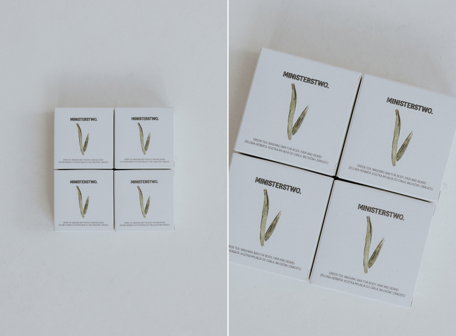 Zielona Herbata - 3w1 szampon w kostce