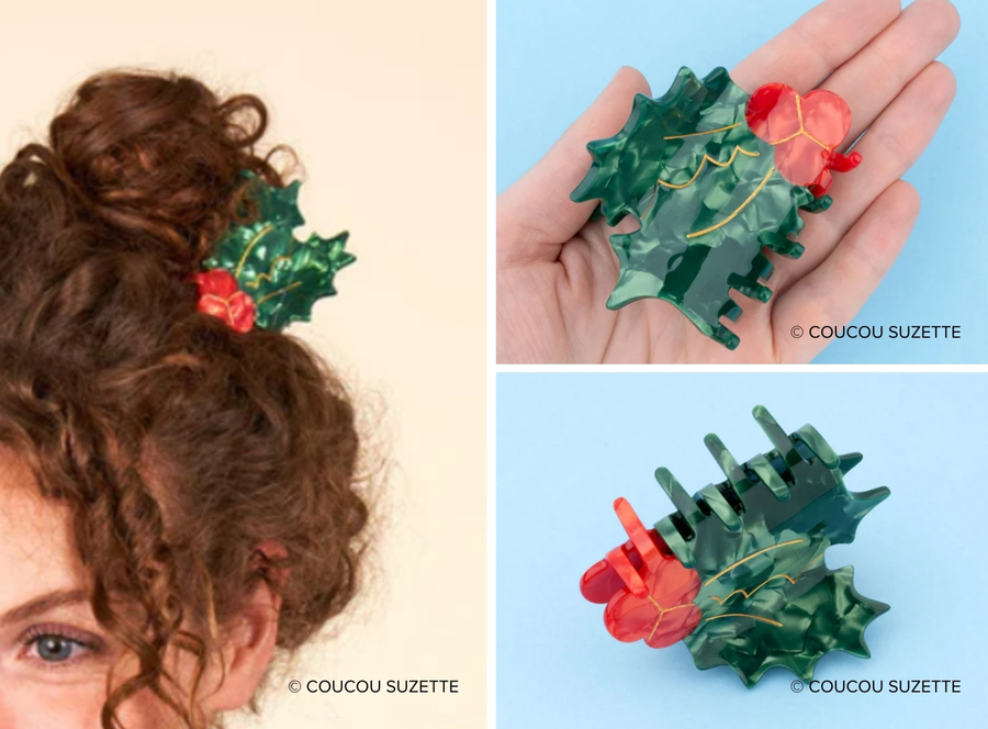 Klamra do włosów - ostrokrzew COUCOU SUZETTE®