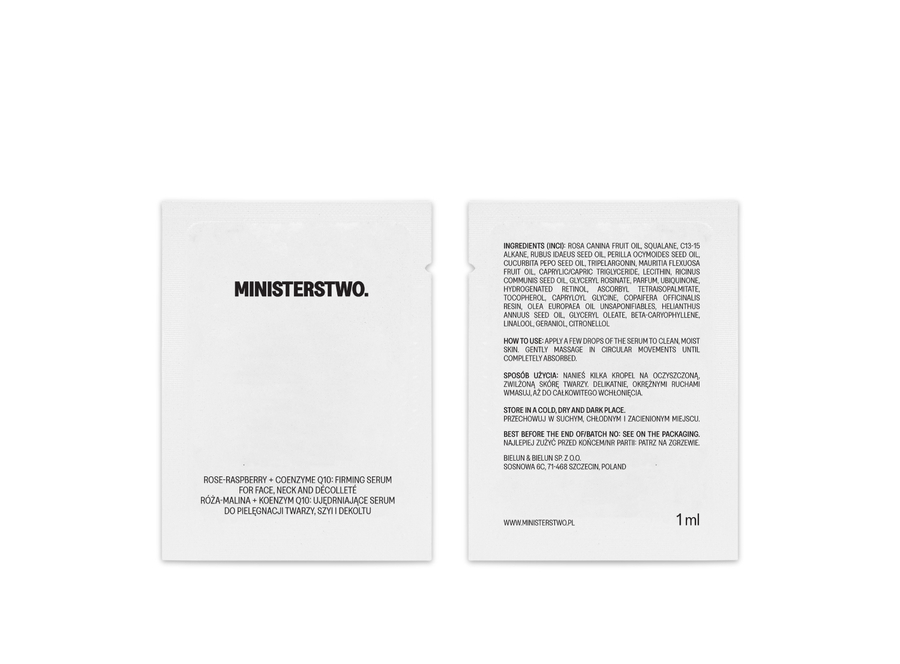 próbka | Róża-Malina + q10 - serum do twarzy