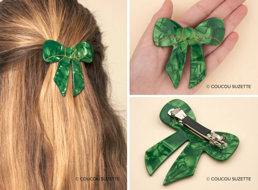 francuska spinka do włosów - kokarda COUCOU SUZETTE®