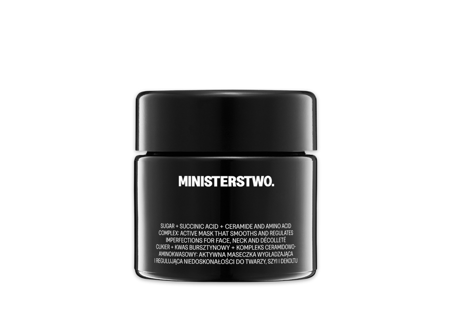 sugar: smoothing face mask