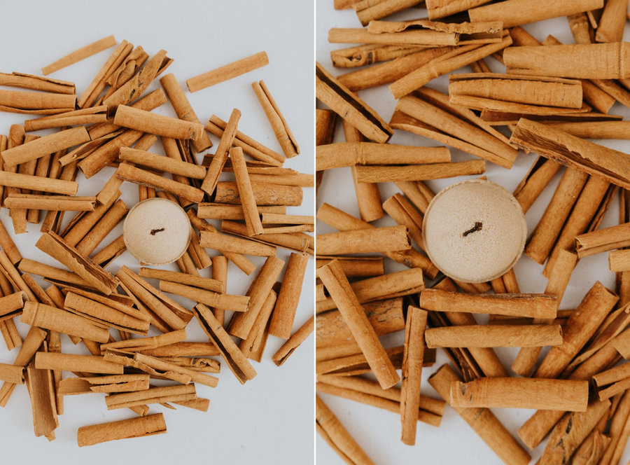 Cynamon - półkula kąpielowa