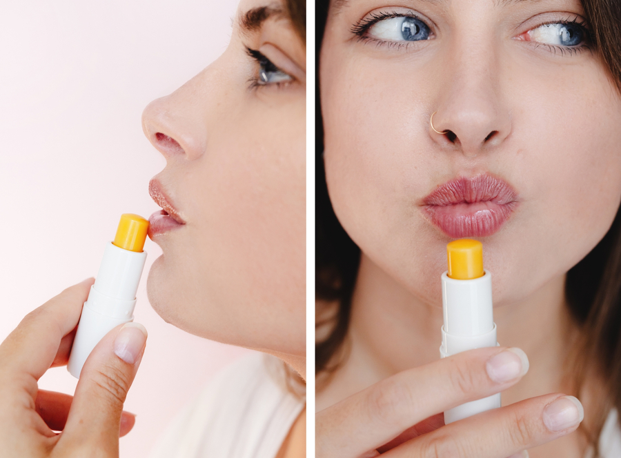 Róża-Malina - ochronna pomadka do ust