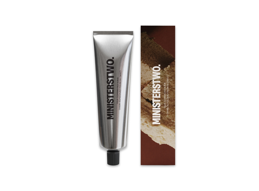 Chałwa - peeling do twarzy