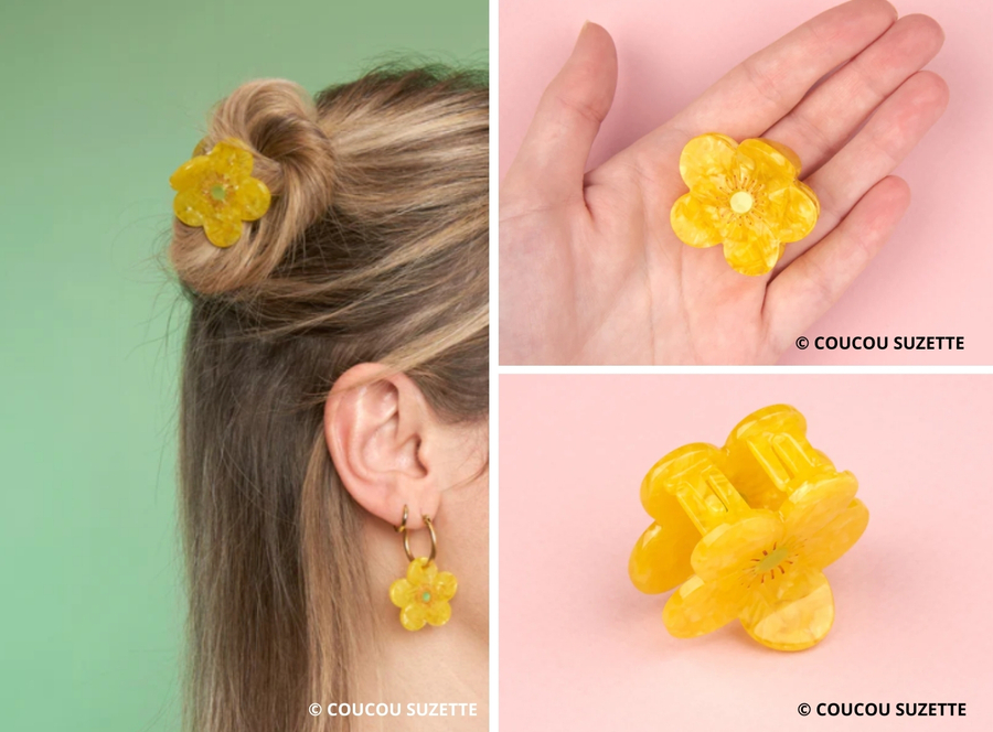 заколка для волосся - серце - COUCOU SUZETTE®