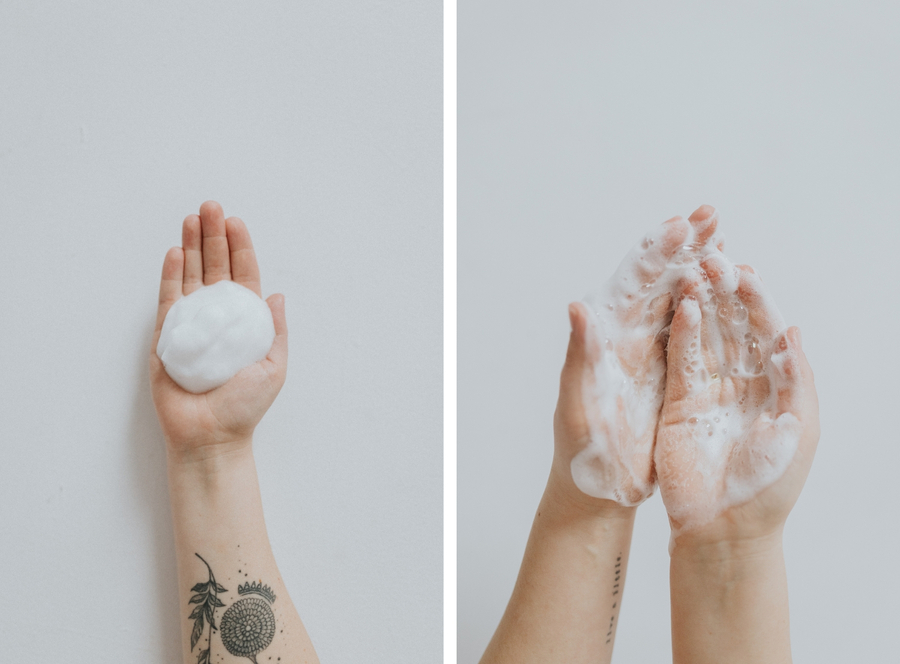 Абрикос - пінка для вмивання