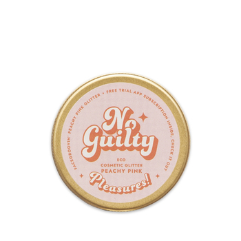 Bio brokat - peachy pink