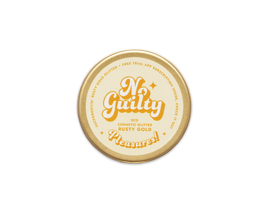 Bio brokat - rusty gold