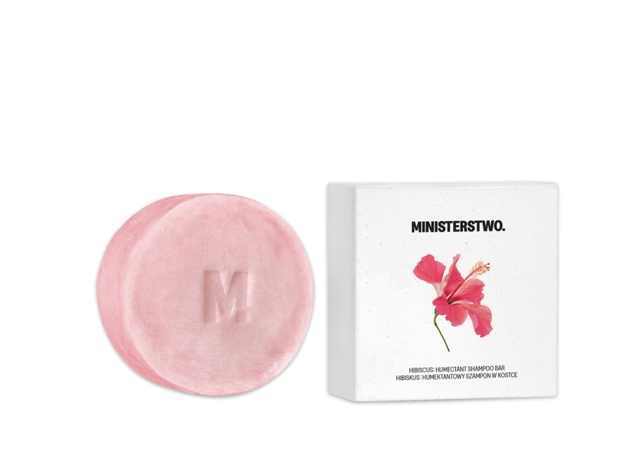 Hibiskus - 2w1 szampon w kostce