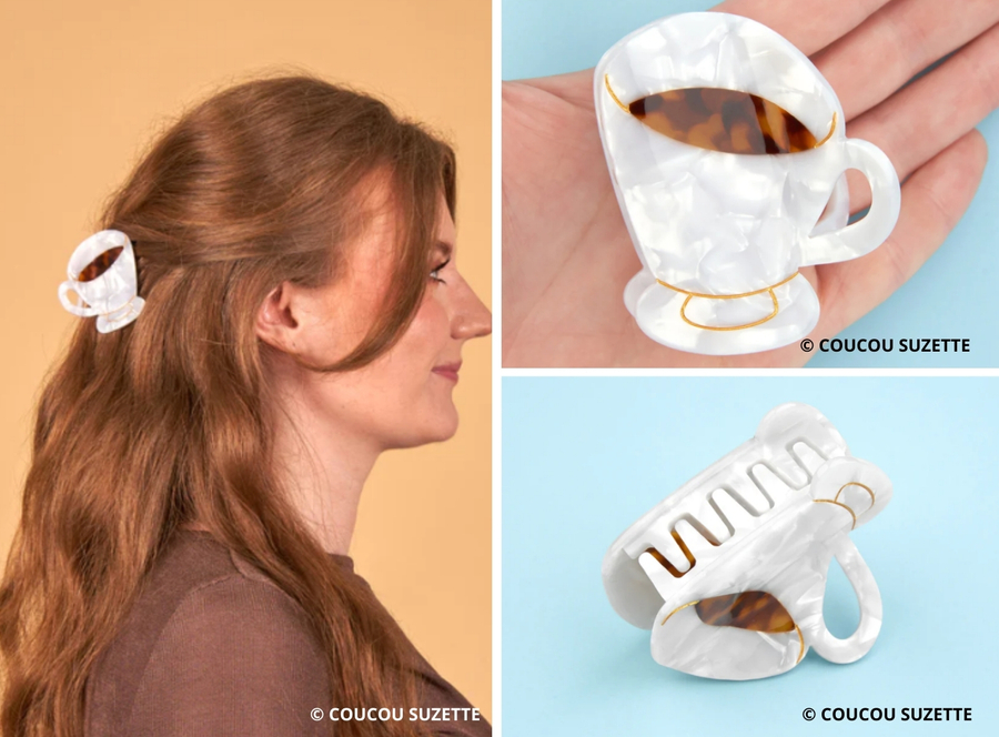Klamra do włosów - kawa COUCOU SUZETTE®